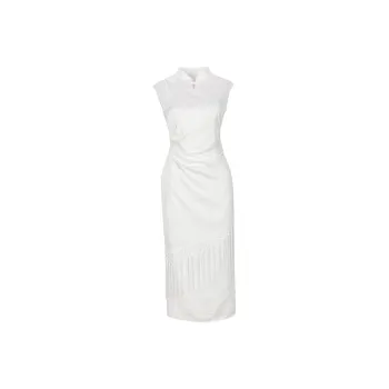 Incolore Short Sleeved Dresses Women's White