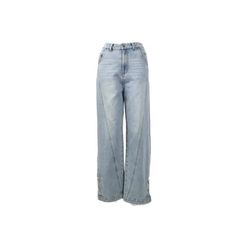 GIMING Jeans Women's Blue-0