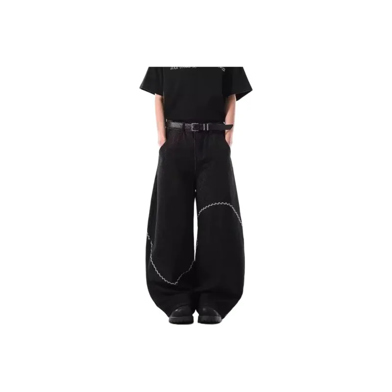 GEOGRE ALEX Jeans Men Black-0
