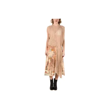 Maison Margiela Sleeveless Dresses Women's Nude