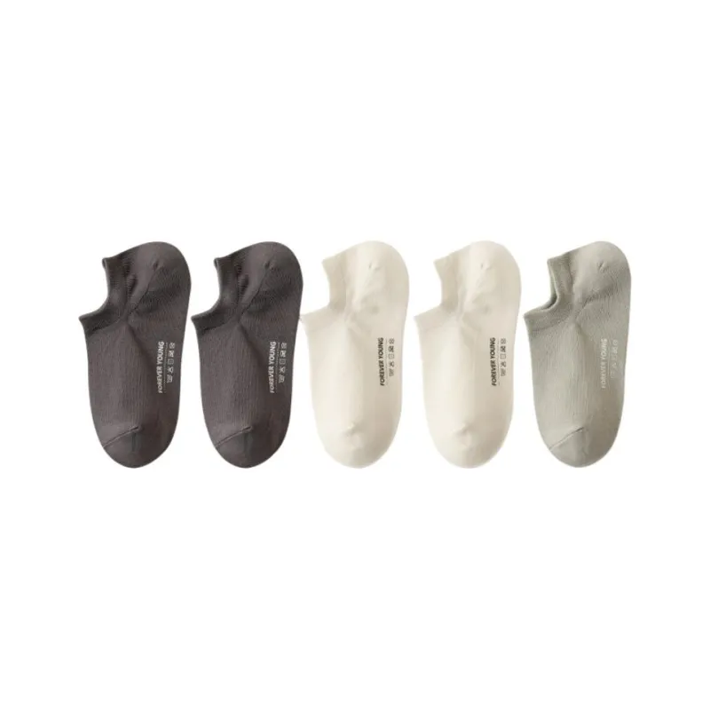 LUYOUYE No Show Socks Men's 5 Pack-10