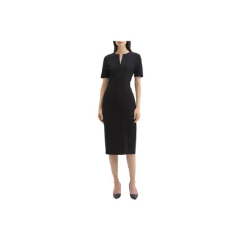 THEORY Short Sleeved Dresses Women's Black