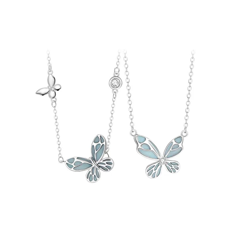 DAISY BEAUTY S925 Silver Necklaces Women's-13