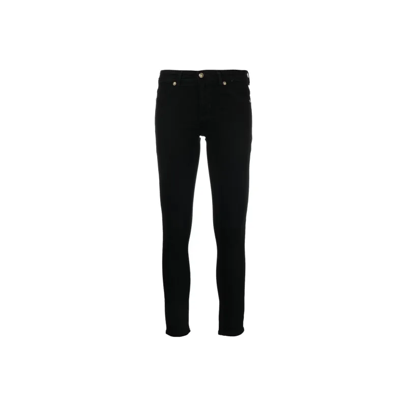 VERSACE JEANS COUTURE Logo plaque Skinny Jeans-0