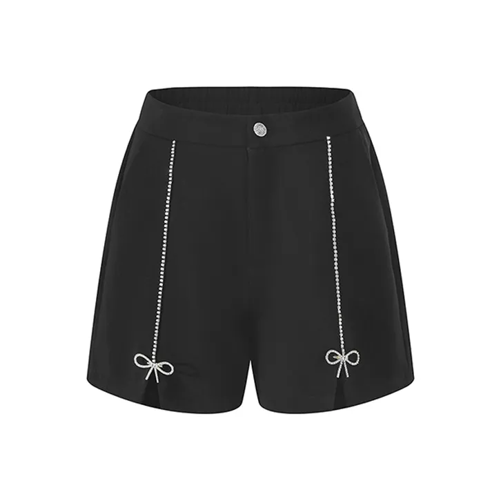 MacyMccoy Casual Shorts Women's Black-0