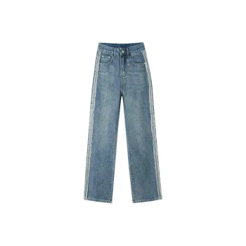 MITUAN Jeans Women's Vintage Blue