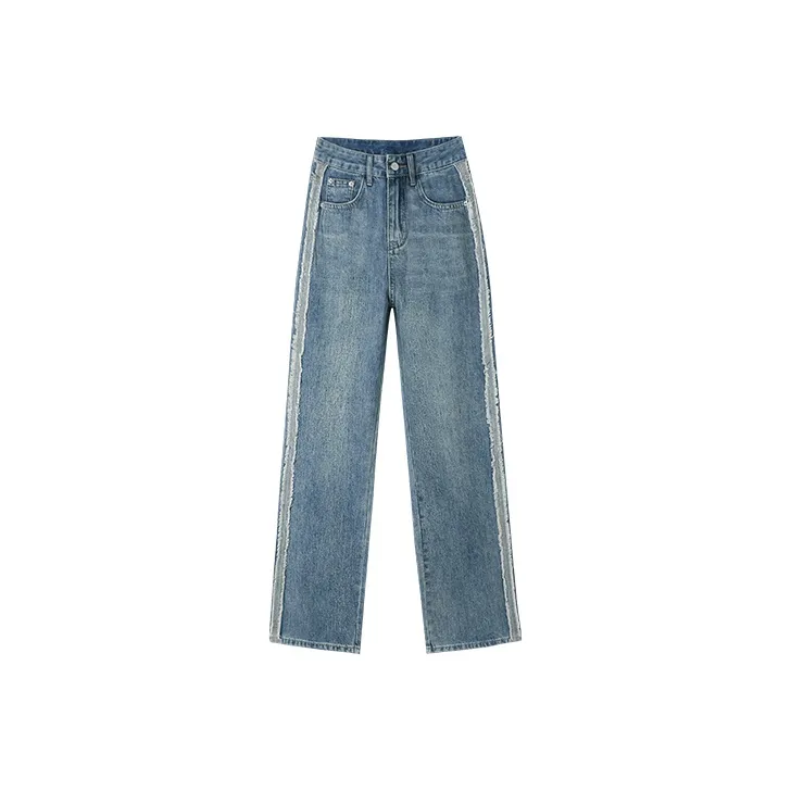 MITUAN Jeans Women's Vintage Blue-0