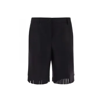 Burberry Fringed Knee length Shorts