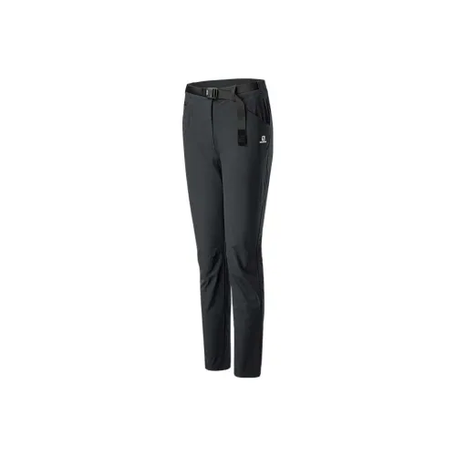SALOMON Knitted Sweatpants Women's Black