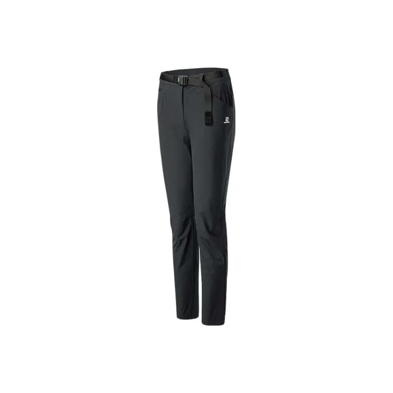 SALOMON Knitted Sweatpants Women's Black-0