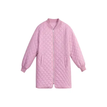 Wbwq Puffer Jacket Women's Light Purple
