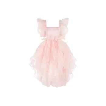 Selkie Collection SS24 Short Sleeved Dress Women's Soft Pink