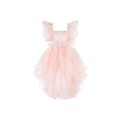Selkie Collection SS24 Short Sleeved Dress Women's Soft Pink