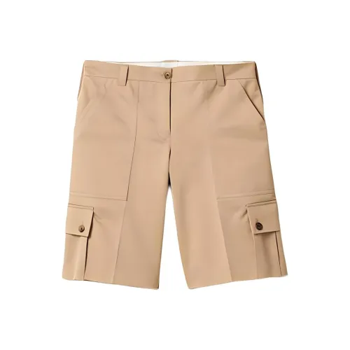 MIU Discover miu Cotton Chino Bermuda Shorts