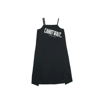Canotwait_ X UNITED TOKYO Sleeveless Dresses Women's Black