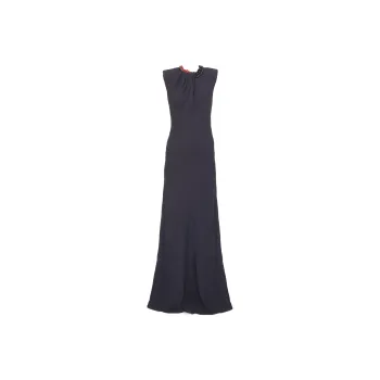 Stella McCartney Falabella Chain Embellished Sleeveless Gown