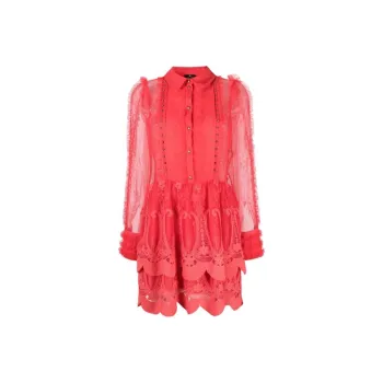Elisabetta Franchi Long-Sleeved Dresses Women's Pink