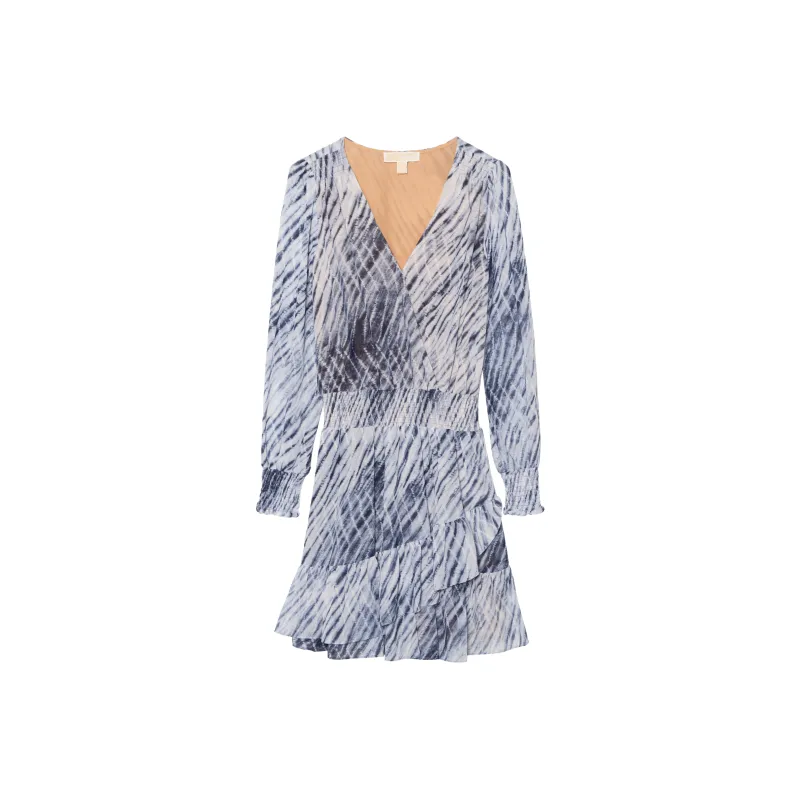 MICHAEL KORS Long Sleeved Dresses Women's Midnight Blue-0
