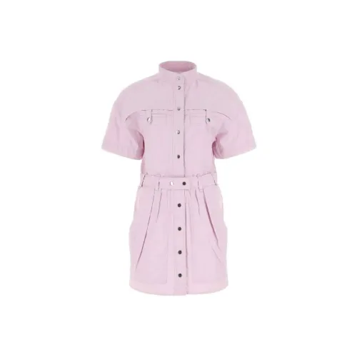 ISABEL MARANT Short-Sleeved Dresses Women's Pink