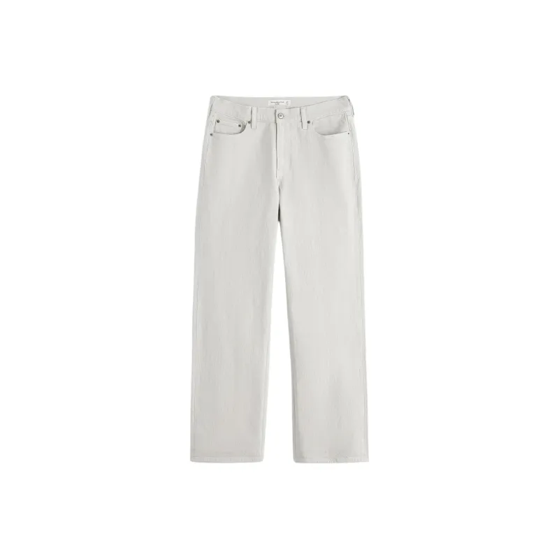 Abercrombie＆Fitch Jeans Women's Ecru-0