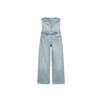 ZARA Jumpsuits Women's Blue