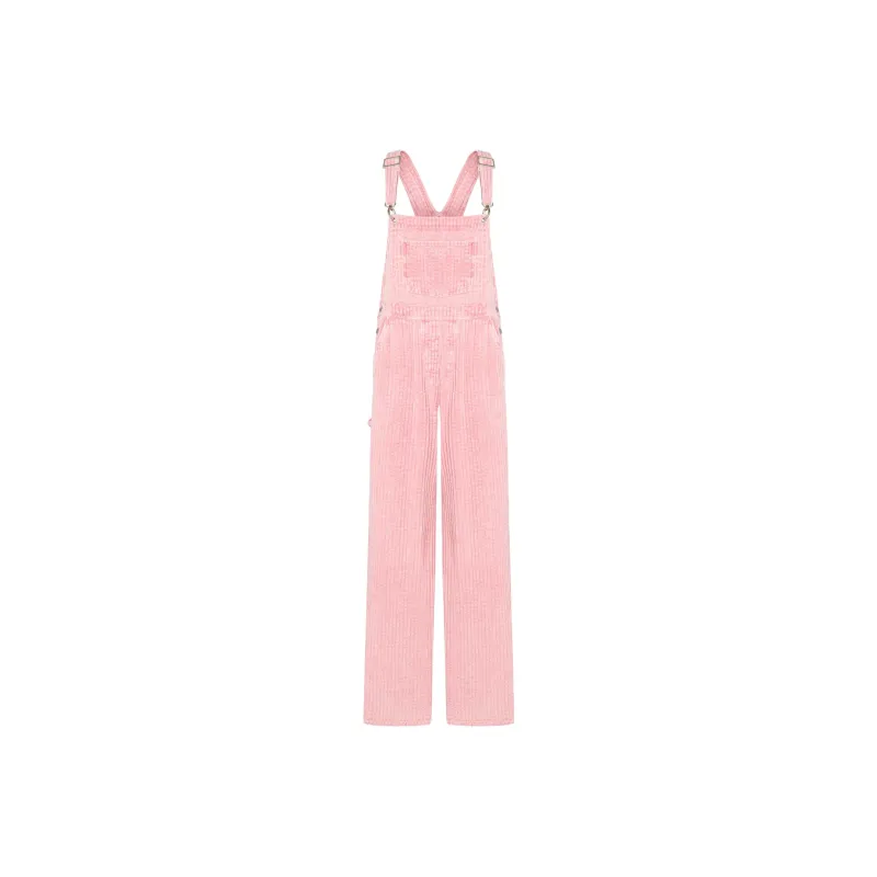 MOSCHINO Straight Leg Corduroy Dungarees-0