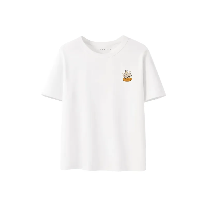 Tonlion Set in Sleeve T Shirt Women's-6