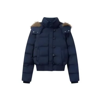 DOKZB Puffer Jacket Women's Navy Blue