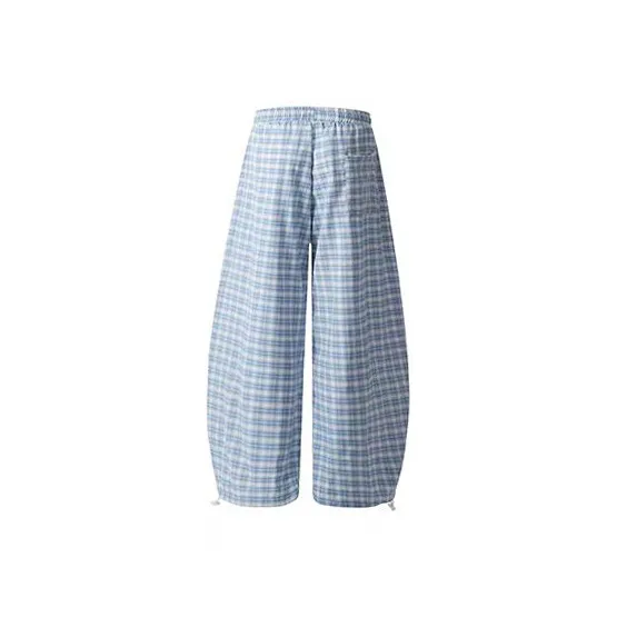 ABCMININ Casual Pants Women's Blue-1