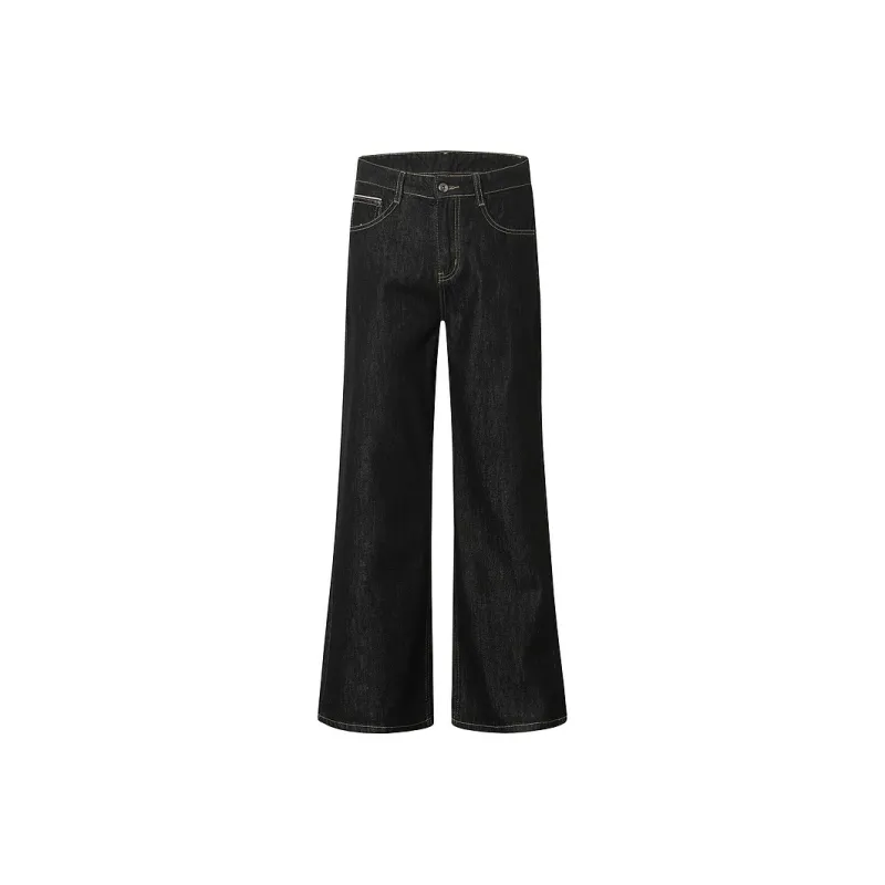 YUZHAOLIN Slimming Bootcut Pants Length Pants Unisex-2