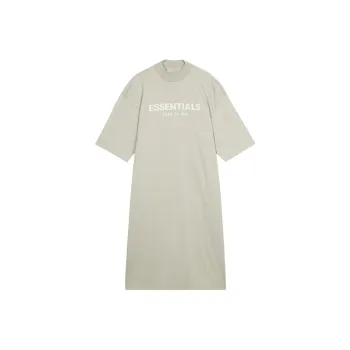 Fear Of God Essentials Short Sleeved Dress Women's Smoke Gray