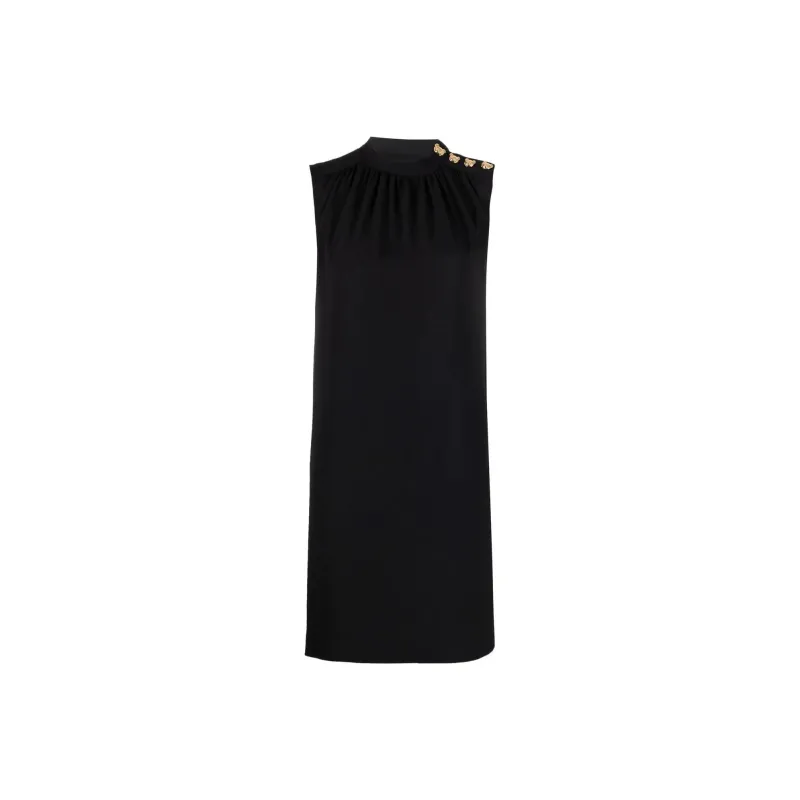 MOSCHINO Sleeveless Dresses Women's Black-0