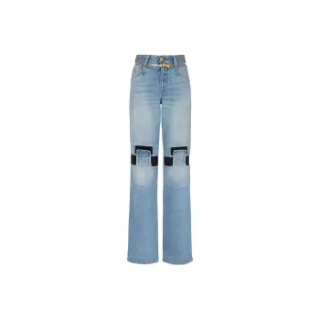 BALMAIN Low rise Straight Jeans