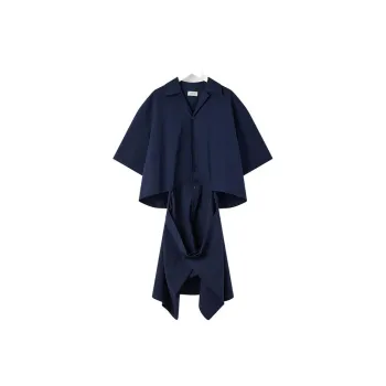 Lemaire Short-Sleeved Dresses Women's Marine Blue