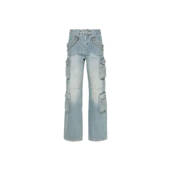 Misbhv Harness Low rise Cargo Jeans