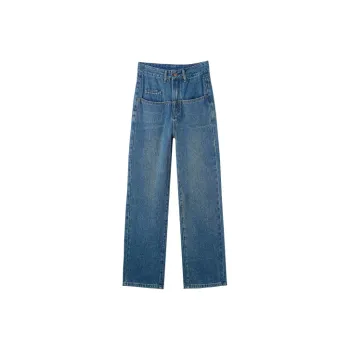 MITUAN Jeans Women's Vintage Blue
