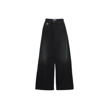 PRADA Wide Leg Denim Jeans