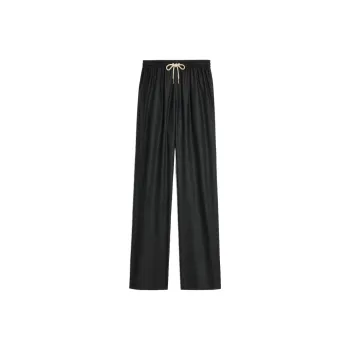 CELINE Straight Jogging Pants In Cashmere Flannel