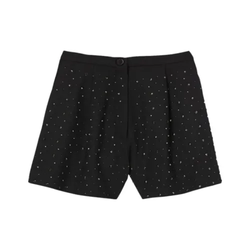 Sandro Rhinestone embellished High waisted Shorts