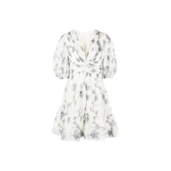 Zimmermann Short-Sleeved Dresses Women's White
