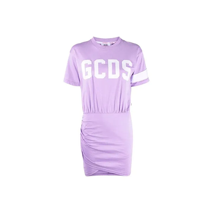 GCDS Short-Sleeved Dresses Women's Purple-0