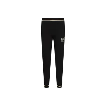EMPORIO ARMANI SS23 Knitted Sports Pants Women's Black