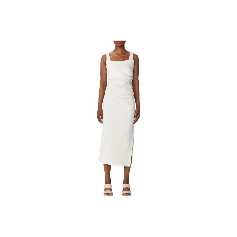 SportMax Sleeveless Dresses Women's White-0