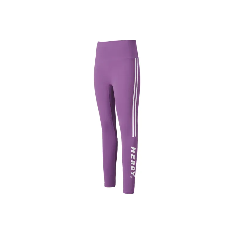Nerdy Leggings Women's Purple-0