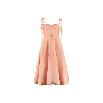 Zimmermann Slip Dresses Women's Pink