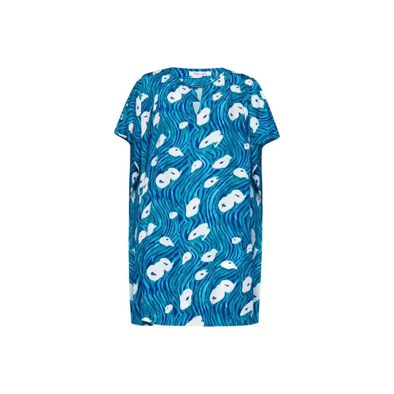 DVF Diane Von Furstenberg Amira Graphic-print Dress-0