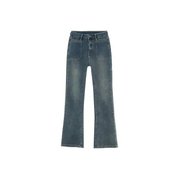 FAWENXIANGZI Jeans Women's Blue