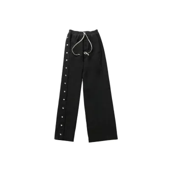 Rick Owens DRKSHDW Cotton Canvas Pusher Pants Black