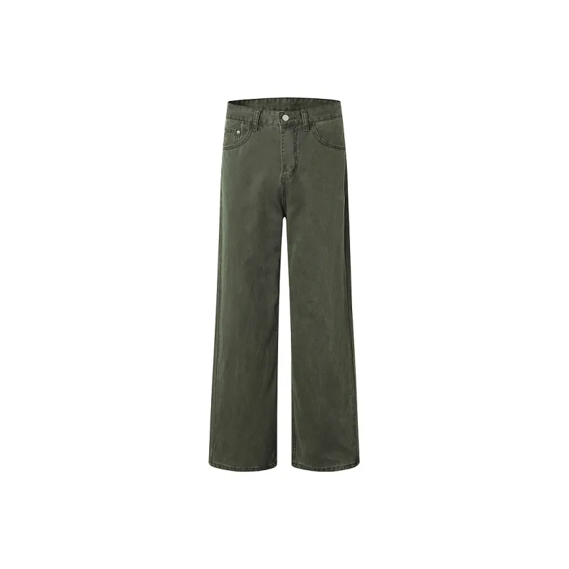 YUZHAOLIN Straight Fit Wide Leg Long Pants Unisex-2