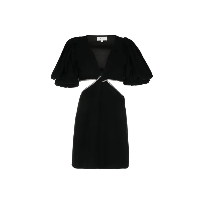 A.L.C. Hazel Crystal-embellished Mini Dress-0